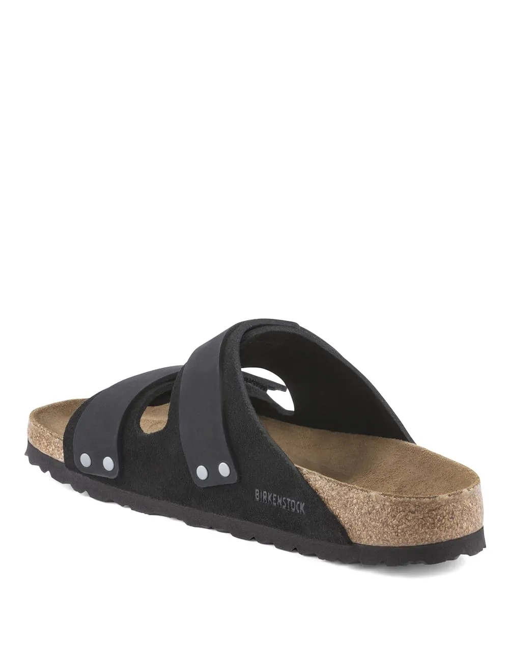 Birkenstock UJI Nubuck Leather Suede Negras Mujer