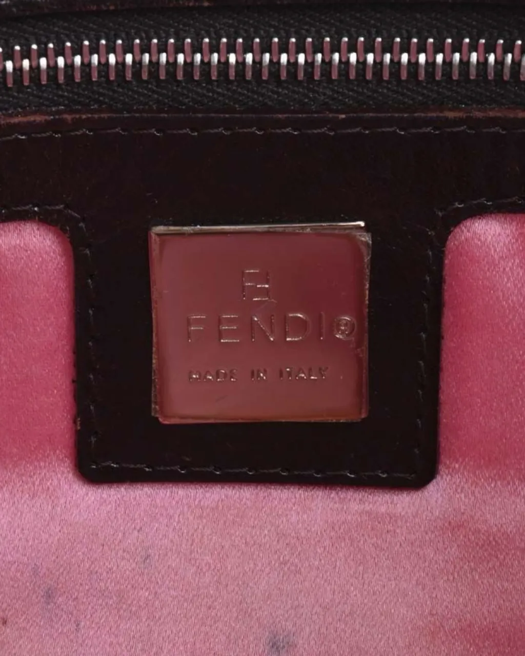 Bolsa Fendi Baguette Zucca Bordada