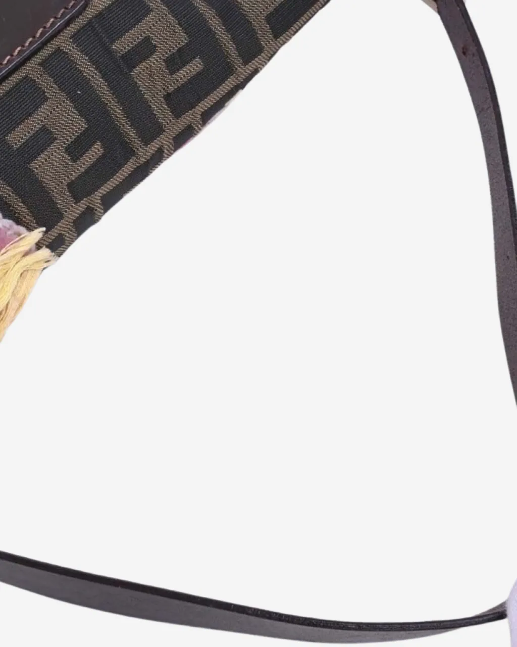Bolsa Fendi Baguette Zucca Bordada