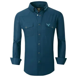 Camisa de Moda Contti Blaca Vaquera CT-119