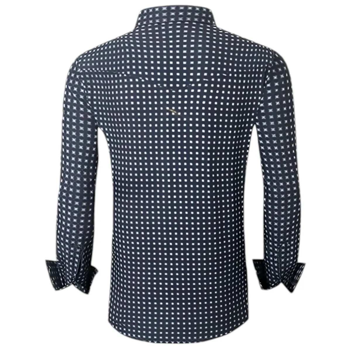 Camisa de Moda Contti Blaca Vaquera CT-119