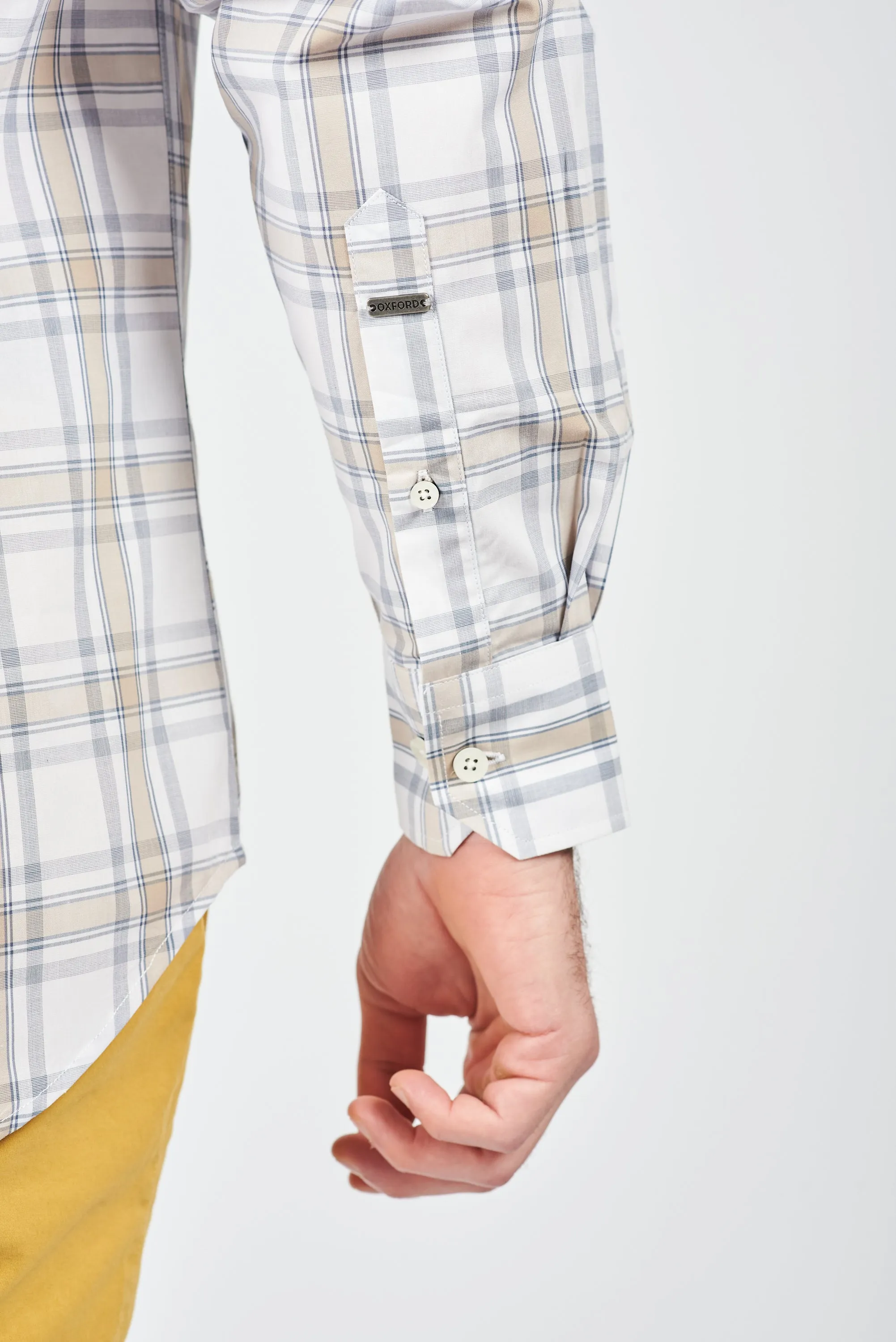 CAMISA MANGA LARGA FAENZA BEIGE