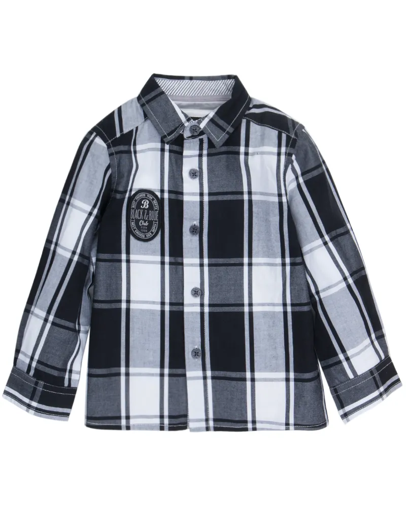 Camisa ml Malache Niño Negro Black and Blue