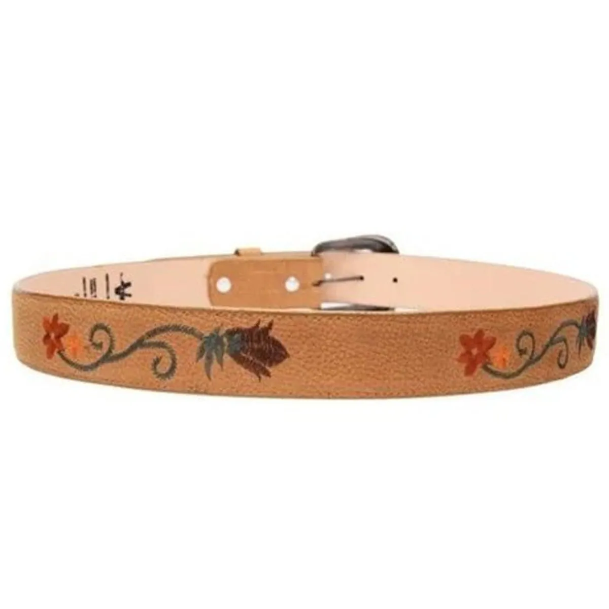 Cinto Vaquero para Mujer de Cuero Original Color Miel JB-VE309HON