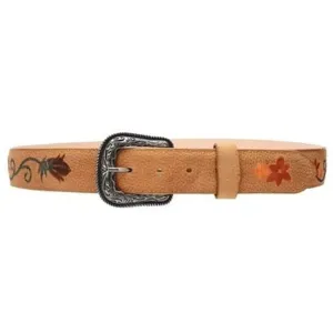 Cinto Vaquero para Mujer de Cuero Original Color Miel JB-VE309HON
