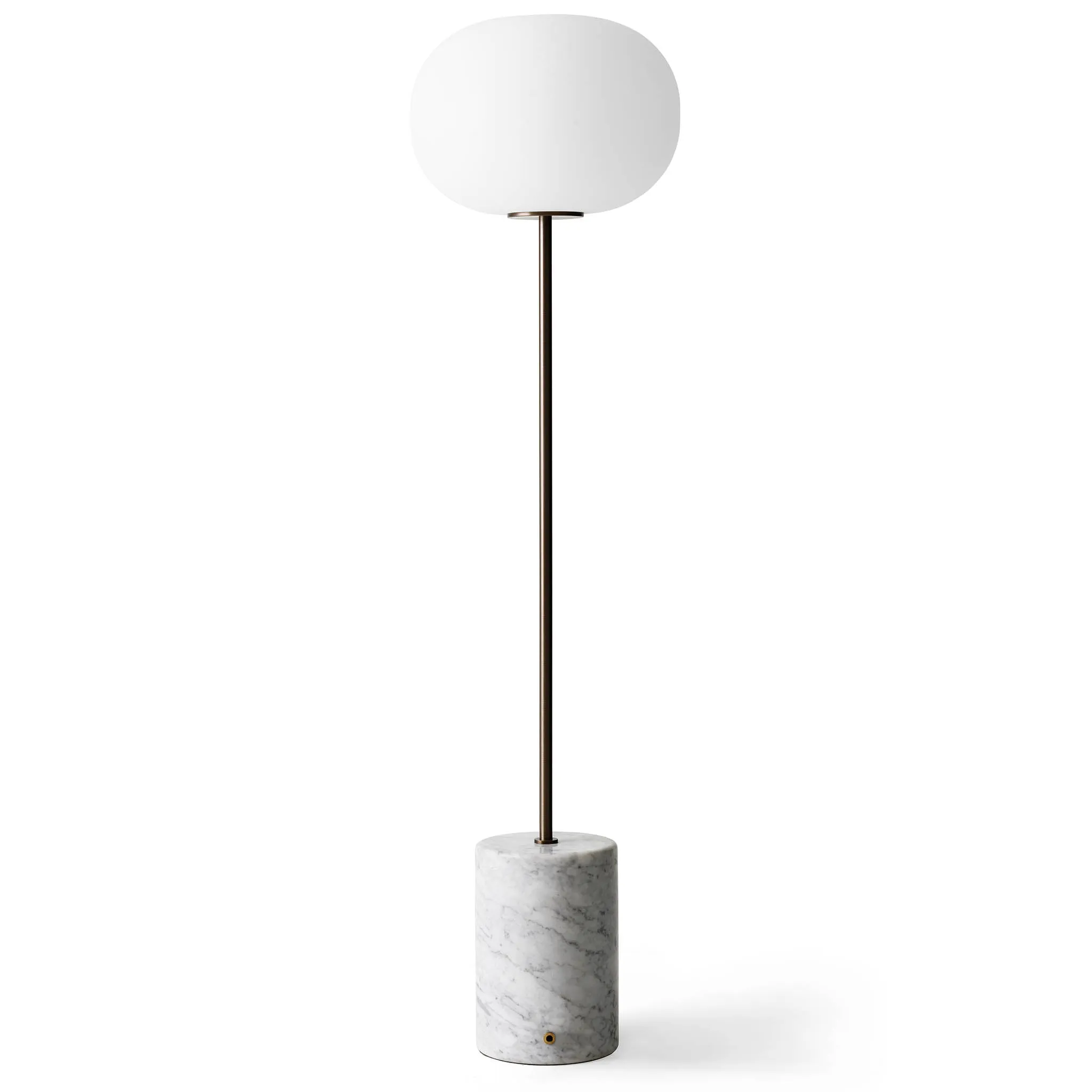 JWDA floor | carrara marble and bronzed brass