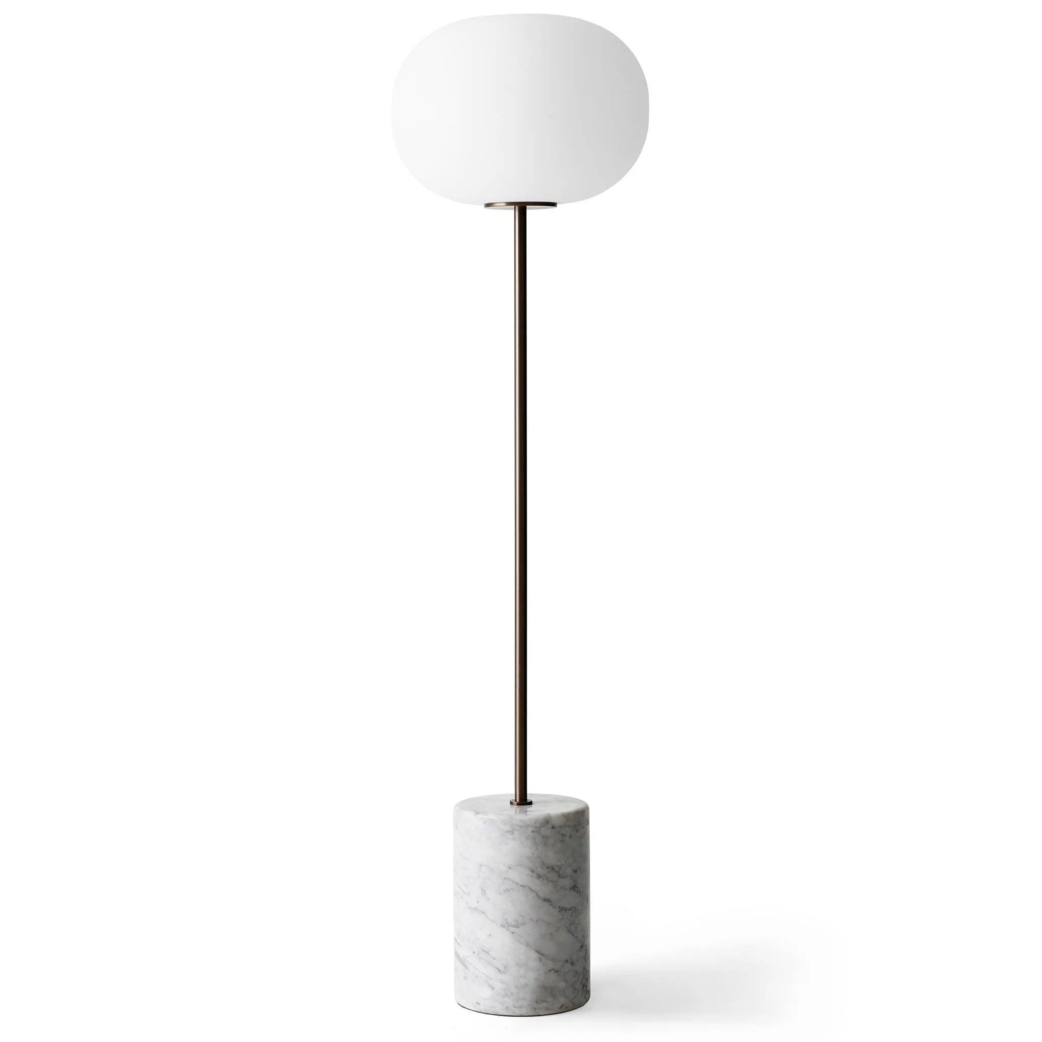 JWDA floor | carrara marble and bronzed brass