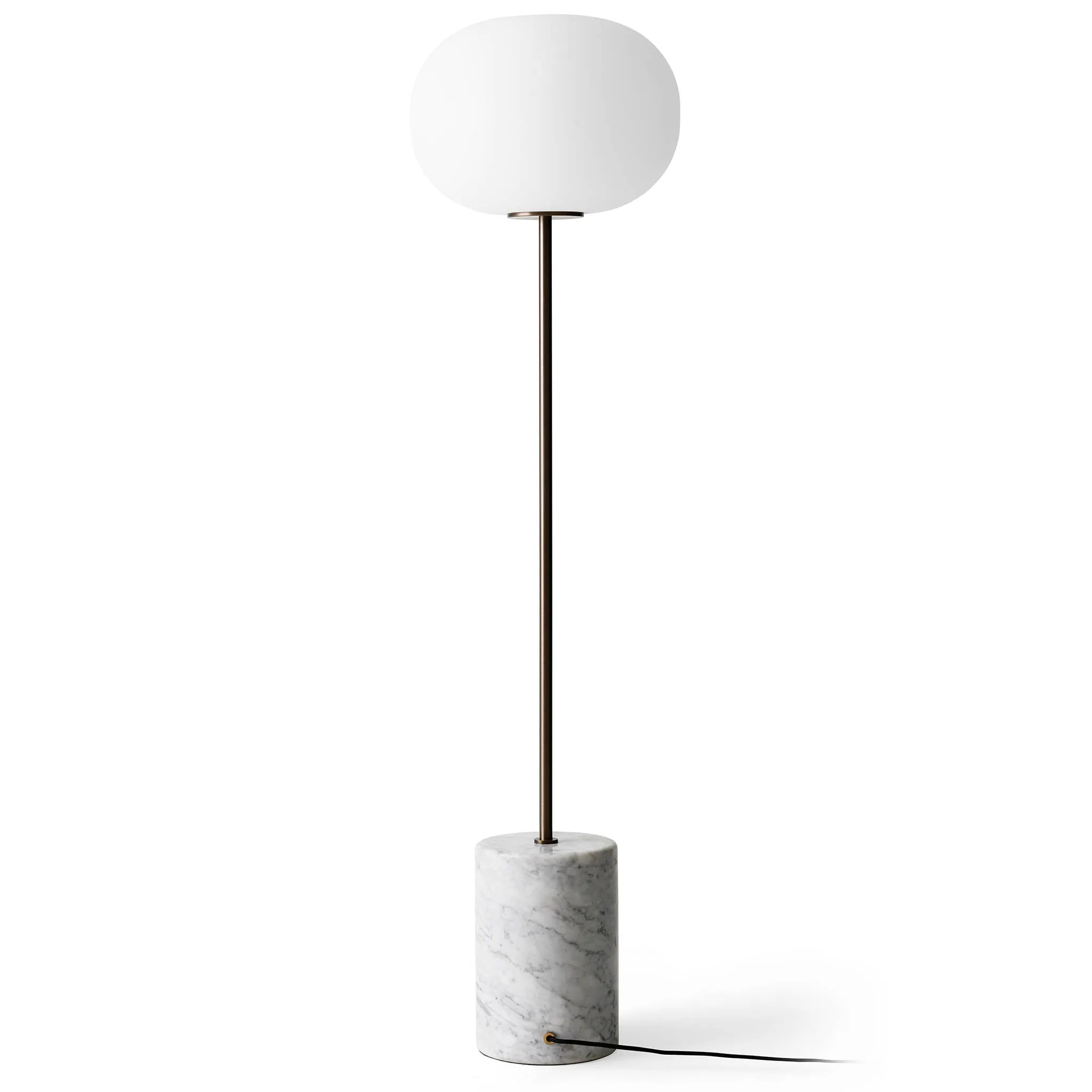 JWDA floor | carrara marble and bronzed brass