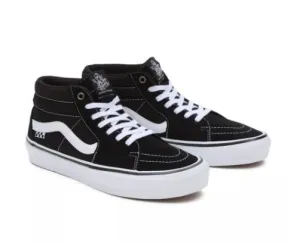 VANS GROSSO MID BLACK/WHITE | ZAPATILLAS DE SKATE DE MEDIA CAÑA