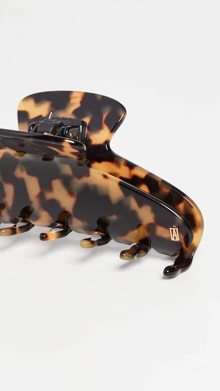 Women's Large Jaw Clip, Tokyo Tortoise, Brown, Print, One Size