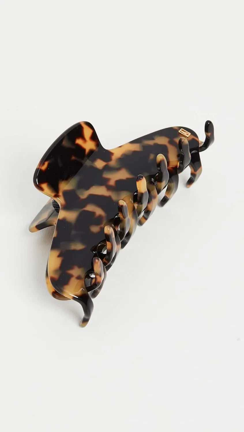 Women's Large Jaw Clip, Tokyo Tortoise, Brown, Print, One Size